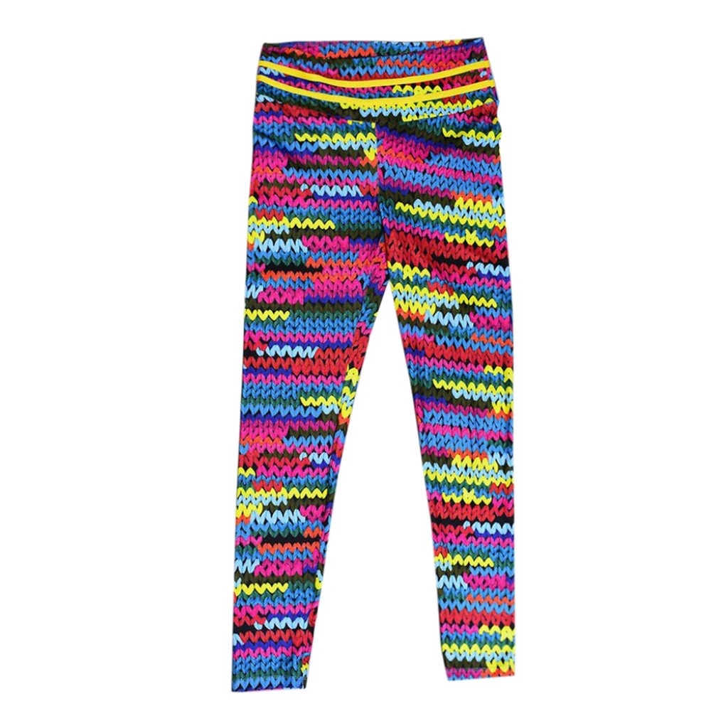 Plus Size Crochet Print Leggings - Picture 2 of 4